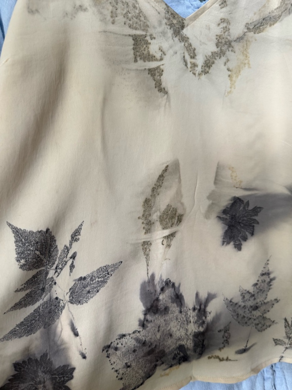 Hand Dyed Silky Cami - Picture 9 of 9